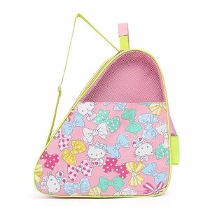 New Hello Kitty Ice Skates Roller Skates Storage Bag Backpack